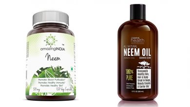 Neem oil and capsules