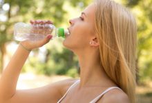Woman Drinking Water